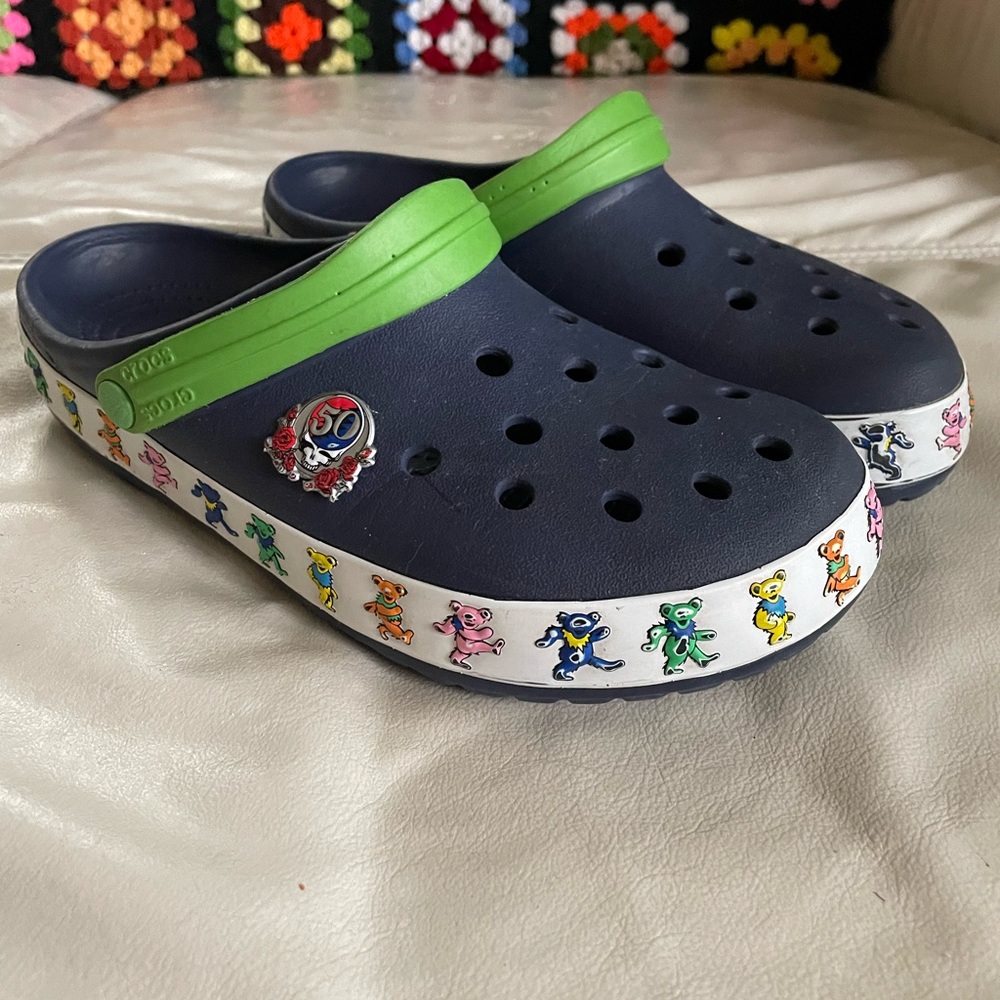 COPY - 🌹💀Grateful Dead 50th Anniversary Crocs 💀